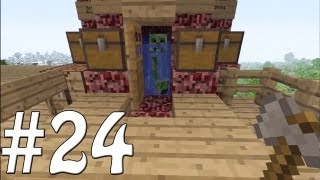 Minecraft Xbox  Sky Island Challenge  I Hate Creepers 24 [upl. by Nwadahs10]