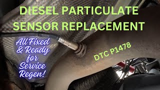 2017 Silverado 66L Diesel Exhaust Particulate Sensor Replaced [upl. by Yuji404]