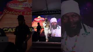 Capleton perform 🔊JAH JAH CITY🔥 102024 portroyalseafoodfestival 📍Grand Hotel Excelsior 🇯🇲 Jamaica [upl. by Dunstan217]