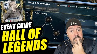 HALL OF LEGENDS Full Event Guide  FC Mobile FIFA Mobile [upl. by Arvy]