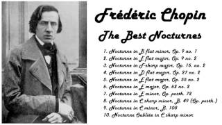 Frédéric Chopin  The Best Nocturnes in 432 Hz tuning great for reading or studying [upl. by Eelame359]