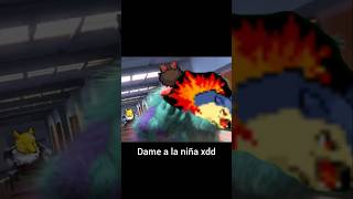 TYPHLOSION DAME A LA NIÑA pokemon pokemonmeme typhlosion leak [upl. by Siari345]