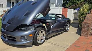 2000 Dodge Viper Hennessy Venom 600 Cold Start and Walk Around [upl. by Ivgnout541]