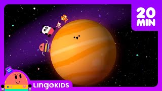 Learn the SOLAR SYSTEM 🚀🪐 Planets Song  More Lingokids Songs for kids [upl. by Jilli]