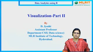 LEC09 Data Analytics Using R  Visualization Part II by Mrs DJyothi [upl. by Baras510]