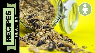 Healthy Granola Recipe  Super Easy Recipe [upl. by Darnell588]