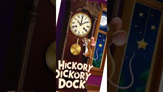 Hickory Dickory Dock shorts kidssongs toddlersongs kidscartoon [upl. by Eizzil]