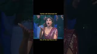 Vartika Jha Dharmesh sir 💃🔥 Dance shorts VartikaJhaWorld Indias Best Dancer Season 4 [upl. by Callie]