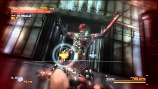 「Metal Gear Rising」 Chapter R03b  quotBoss Monsoonquot Hard [upl. by Silrac]