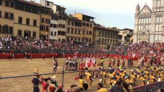 Calcio Storico Fiorentino 2015 Sfilata del Corteo Storico della Repubblica Fiorentina [upl. by Arreis218]