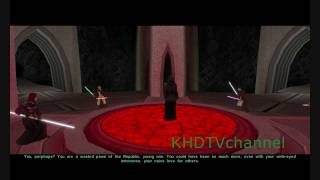 Kotor 2 TSL RCM 17 Walkthrough part 60  Malachor V Light Side Female [upl. by Anirtac982]