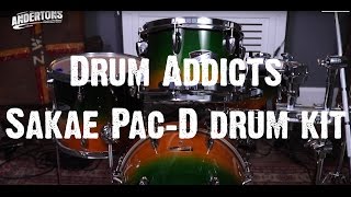 Drum Addicts  Sakae PacD Drum Kit  Small But Mighty [upl. by Aidua]