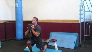 Goblet Rear Foot Elevated Split Squats 120x21 [upl. by Rehpotsrik490]