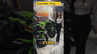 Kawasaki Ninja zx10r and all Kawasaki modal zx6r h2r kawasaki kawasakininja kspeed shorts [upl. by Tohcnarf998]