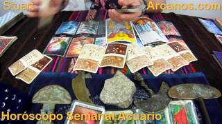 ACUARIO DICIEMBRE 2015  Horoscopo Acuario del 6 al 12 de diciembre 2015  ARCANOSCOM [upl. by Aizirtap]