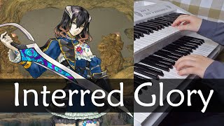 Interred Glory 埋没した栄華  Bloodstained Ritual of the Night  Electone Cover  Castlevania  悪魔城  血污 [upl. by Engedus]