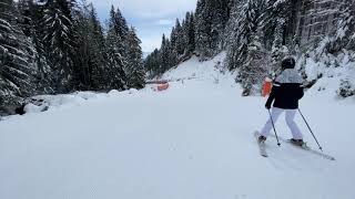 Bansko 2021 Ski Road Top to Bottom  in 4K [upl. by Uda]