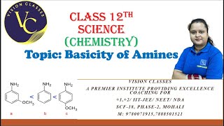 Basicity Of AminesClass12th Chemistry chemistrytopics chemistryclass12 basicityofaminescbse [upl. by Bj]