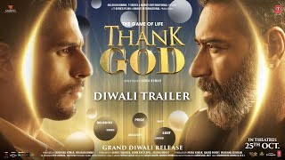 Thank God Diwali Trailer Ajay Devgn Sidharth Malhotra Rakul  Indra Kumar  Bhushan Kumar [upl. by Darwen]