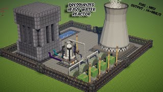 Pressurized Heavy Water Reactor Tutorial  HBMs NTM Minecraft [upl. by Storer]