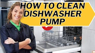 how to clean dishwasher pump [upl. by Ise]