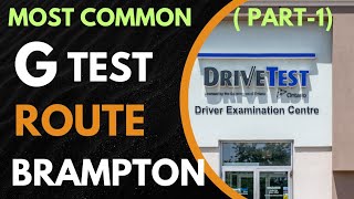 Updated G Test Route in Brampton MustWatch Tips 🚗 Viral For lesson call 4377553035 [upl. by Auoy]