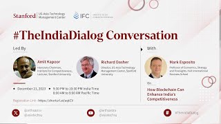 TheIndiaDialog Conversation with Mark Esposito [upl. by Cookie639]