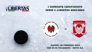 HC Diavoli Rossoneri vs HC Ice Goblins [upl. by Azer]