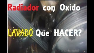 Que hacer cuando el radiador tiene oxido👨‍🔧 [upl. by Aytida]