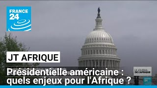 Présidentielle américaine  quels enjeux pour lAfrique  • FRANCE 24 [upl. by Jaeger321]