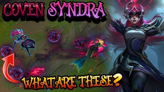 🐦 COVEN SYNDRA WAS ROBBED But hows her skin anyways  New Syndra Skin  Erick Dota PBE [upl. by Analeh]