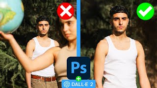 Remove Unwanted Photobombers with Ai  Photoshop  Tutorial [upl. by Arlinda]