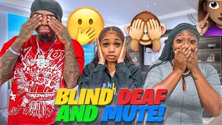 BLIND DEAF AND MUTE COOKING CHALLENGE W tjstv themagiclife  DTMnation [upl. by Salohci]