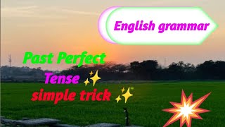 English grammar topic Past Perfect tens ✨💐 tranding video ✨ [upl. by Anitsuj619]