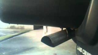 HDJ81 3quot Exhaust Cold Start [upl. by Yendyc]