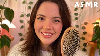 ASMR Hairbrushing and Scalp Massage for Sleep [upl. by Adhamh]