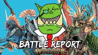 Idoneth Deepkin VS Sylvaneth  Warhammer Age of Sigmar Battle Report [upl. by Elaine893]