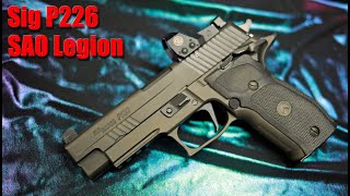 Sig Sauer P226 SAO Legion 1000 Round Review Worth The Money [upl. by Inaja]