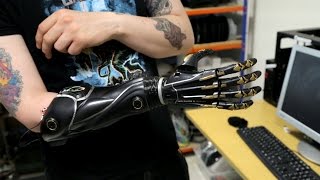 3D printing yourself a hand Deus Exs bionic limbs are being made for real by Open Bionics [upl. by Acinahs79]