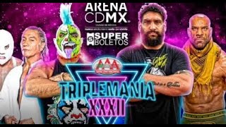 Negro Casas y Psycho Clown vs Dr Wagner Jr Galeno del Mal vs Jinder Mahal y Satnam Singh [upl. by Rubi531]