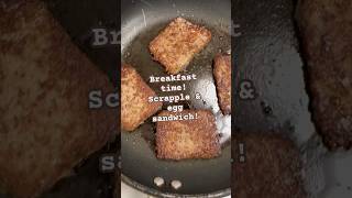 Breakfast Scrapple amp Egg Sandwich [upl. by Nhguavaj]