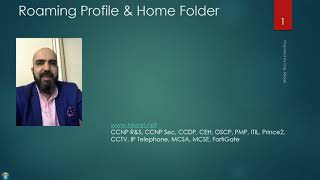 30Creating Roaming Profile Home Folder [upl. by Norraf]