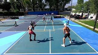 Bad Pickleball Pro Level Rec 60Jessie Irvine Matt Baca Hayden Patriquin Lacy Schneemann [upl. by Garett]