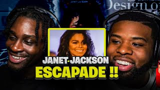 FIRST TIME reacting to Janet Jackson  Escapade  BabantheKidd Official Music Video [upl. by Atirb]