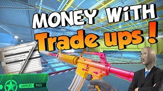 CS2 Trade ups  Make money with trade ups With Armory pass skins [upl. by Fafa518]