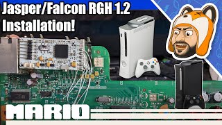 How to RGH 12 a Xbox 360 Phat FalconJasper  RGH 12 v2 Update [upl. by Ennad]