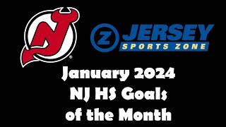 JSZNJ Devils January HS Hockey Goals of the Month [upl. by Dominica773]