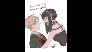 llamada al 911  cuál es ese número  la muerte de loid  Spy x Family manga shorts [upl. by Anairb]