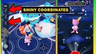 Pokémon Go Unlimited Shiny Pokemon Nest Coordinates  Pokemon Go Best Shiny Pokemon Tracker [upl. by Rammaj]