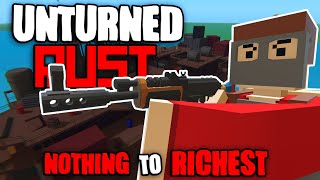 How A 8500 Hour Solo Rags To Riches on Rusturned Unturned PvP [upl. by Seyah]